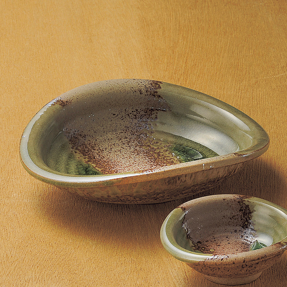 04339-209 / 오리베 타와미 그릇 세트 / 17×15.3×4.5㎝ /  일본그릇