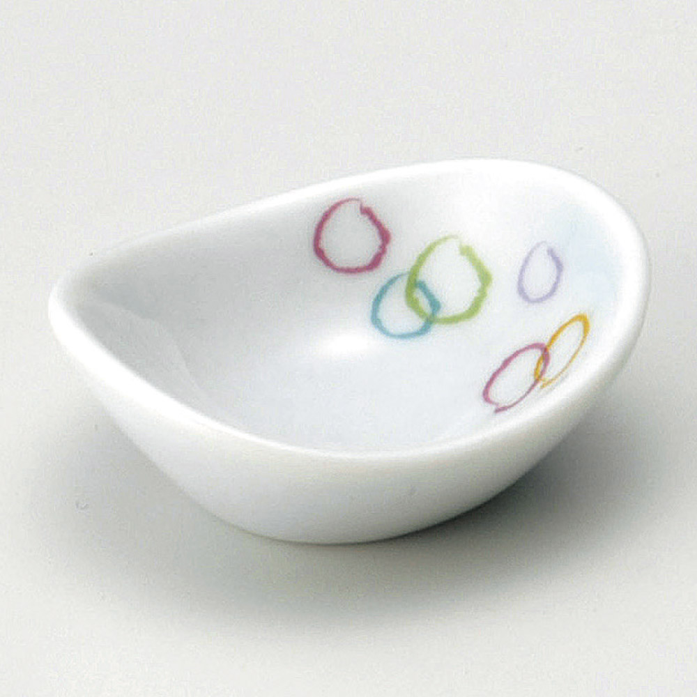 14139-419 / 난간 콩 라운드 접시 / 4.8×4.1×1.9㎝ /  일본그릇