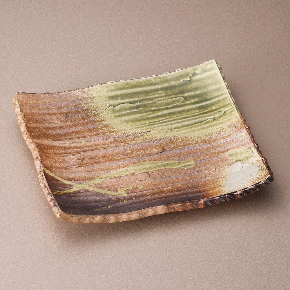 19012-669 / 고신라쿠 10.0 접시 / 29.5×25.5×5㎝ /  일본그릇