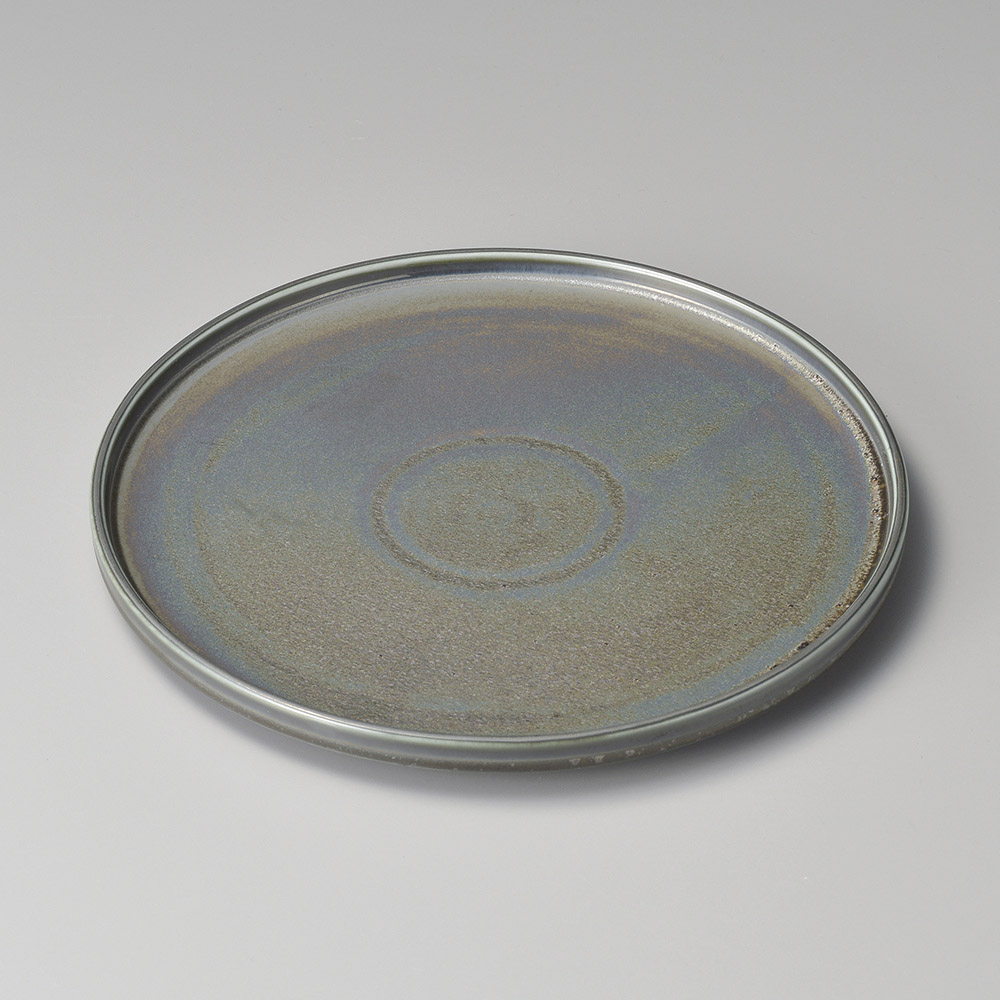 20421-469 / 무지개빛 둥근 접시 / 26×2.3㎝ /  일본그릇