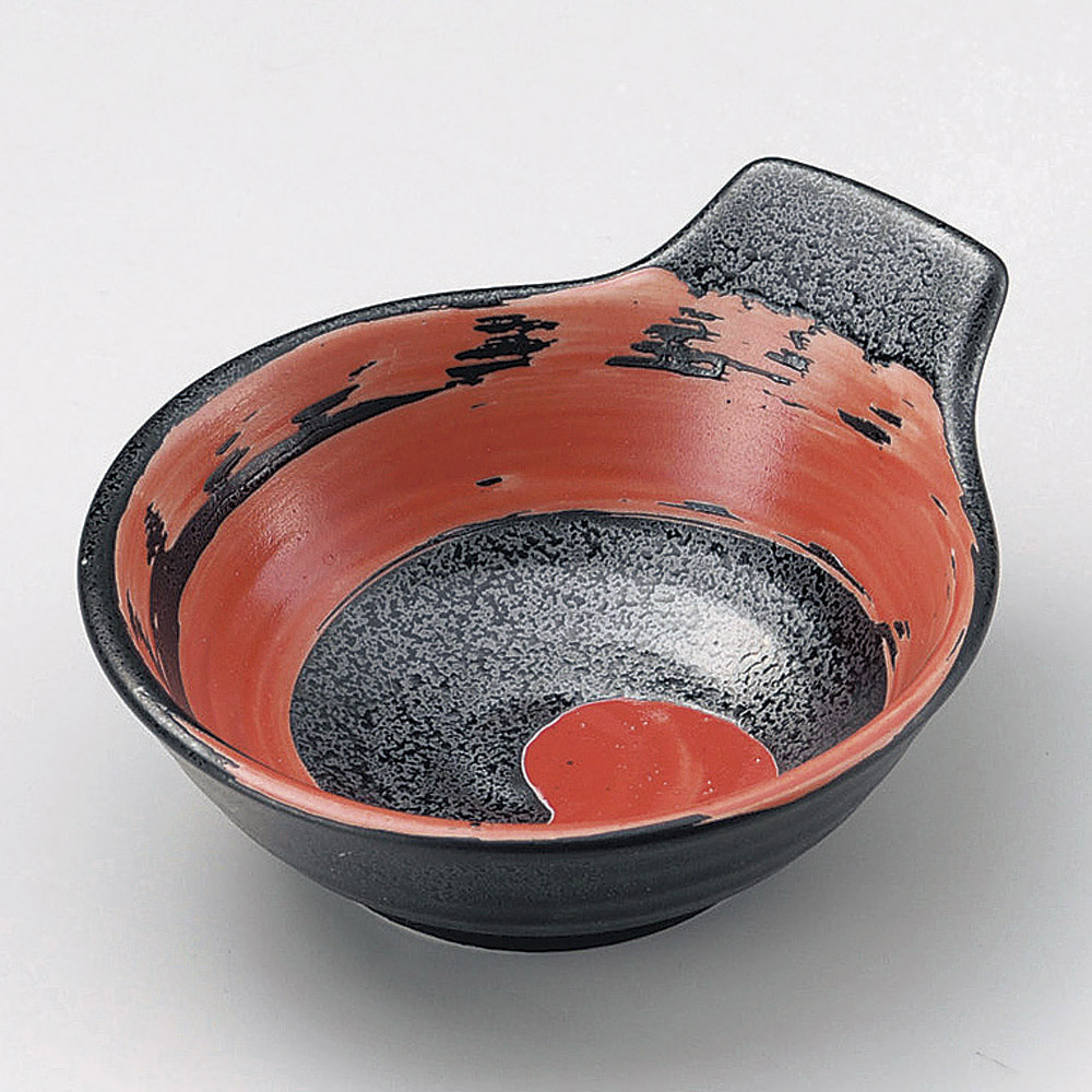 22027-179 / 아라시 쿠로 미카게 / 14.3×12.5×5.8㎝ /  일본그릇