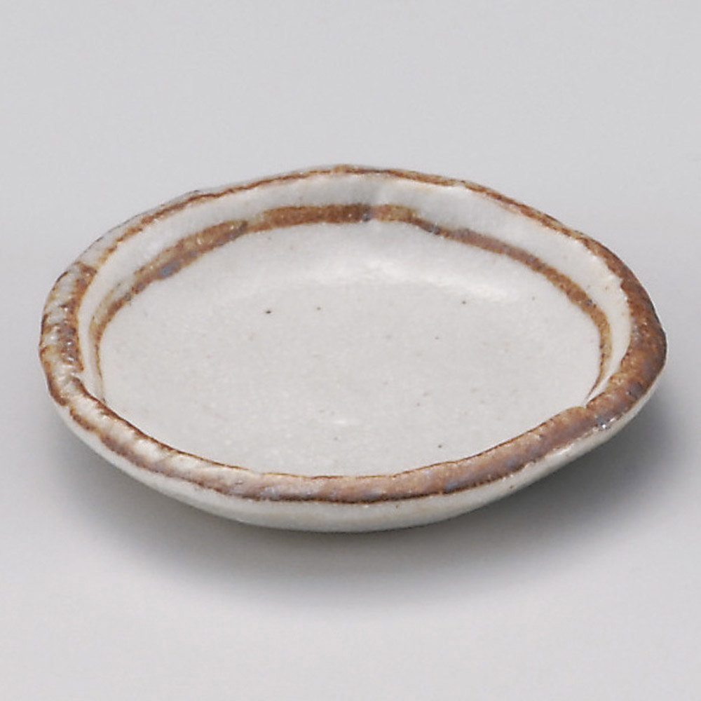 갈색 라인 도자기 9cm 작은 그릇 시노 라인 둥근 종지 34822-558 일본그릇