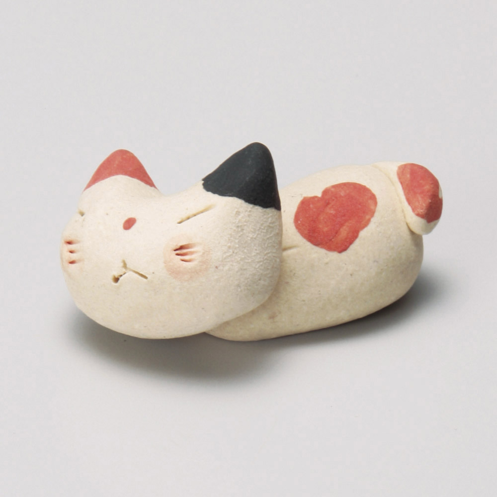 45311-459 / 수제 고양이 미케 젓가락 / 4㎝ /  일본그릇